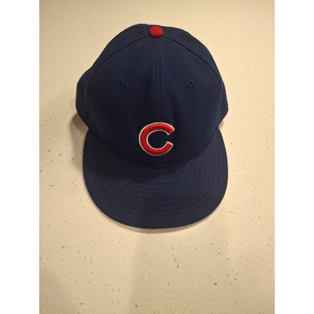 Chicago Cubs Annco Vintage Snapback Hat Blue MLB Baseball Cap Made In USA OSFA